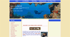 Desktop Screenshot of cozumel.net